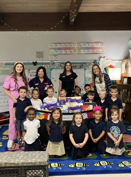LOUISIANA FCU DONATES SCHOOL SUPPLIES TO CLASSROOMS IN ST. CHARLES PARISH